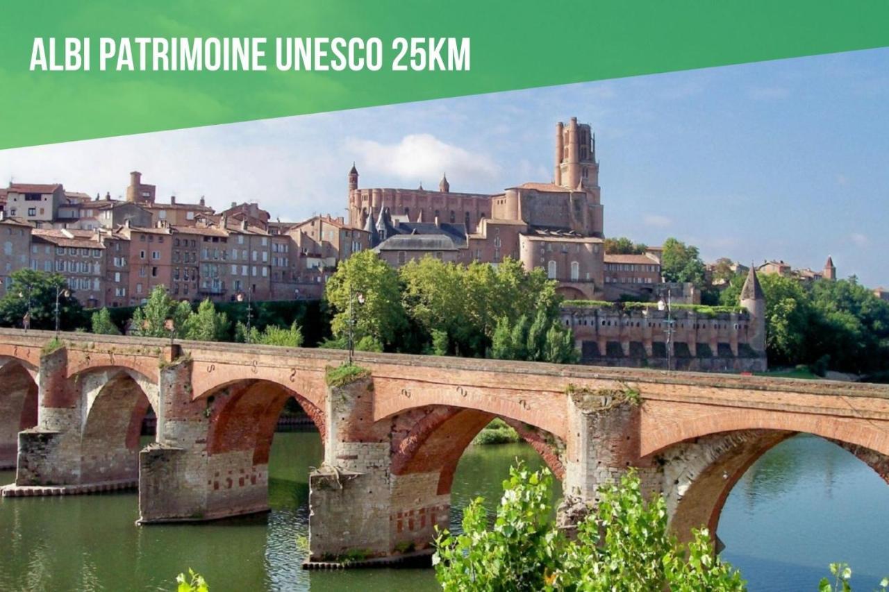 Le Cottage Duo Vigne Rouge&Primeur Gaillac entre Albi / Toulouse Brens  Extérieur photo